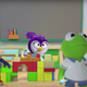 Excuse me, who is that purple penguin? Photo: Disney